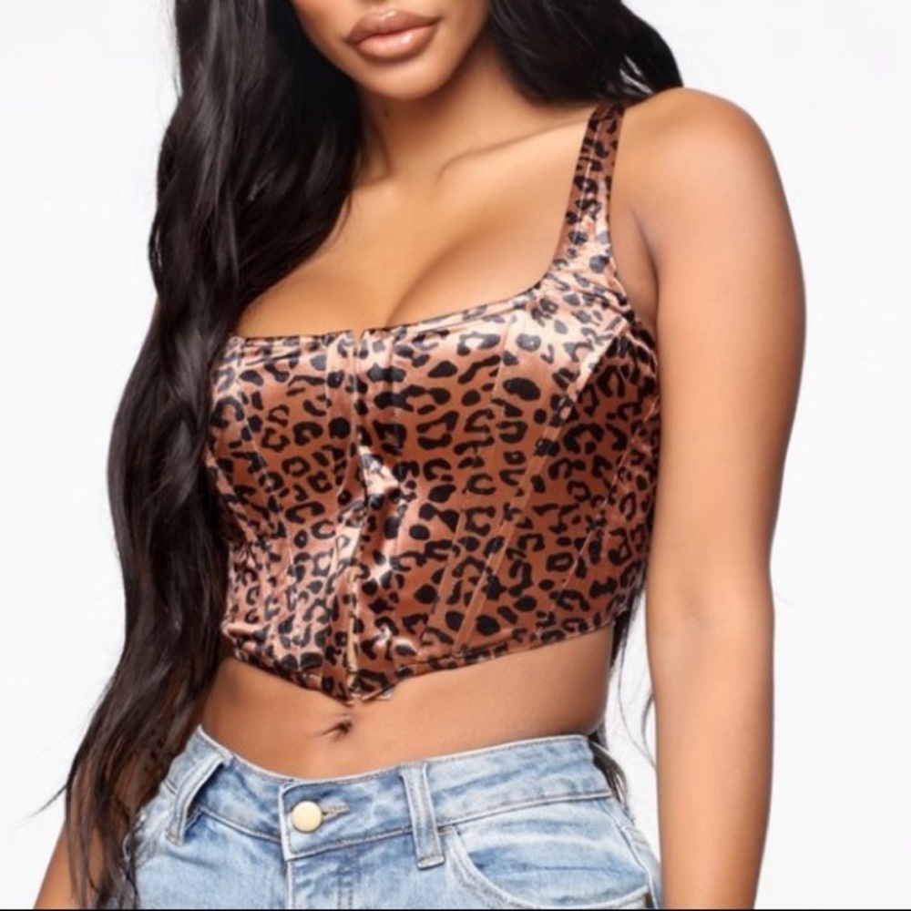 fashion nova fierce female corset top